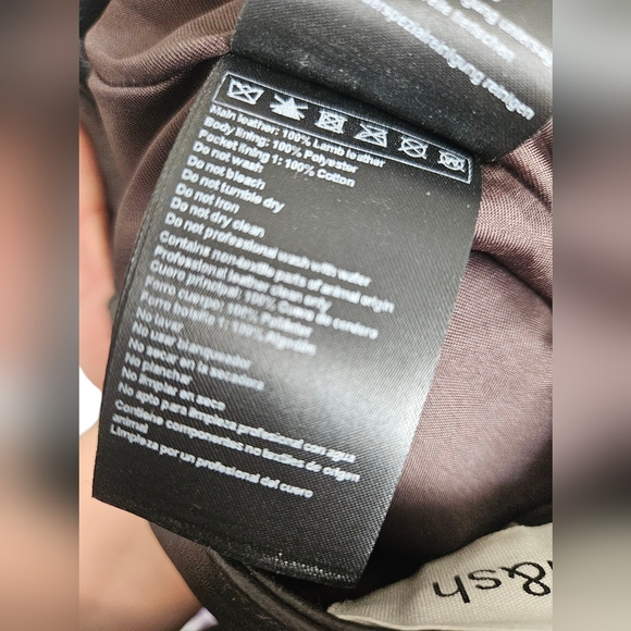 ba&sh Leandro Lamb Leather Shorts - Picture 13 of 13